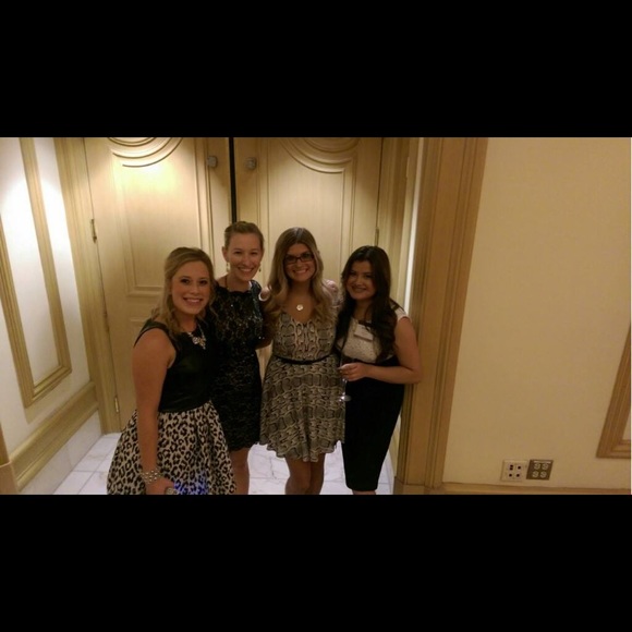 Express Python Print Dress - Picture 3 of 3